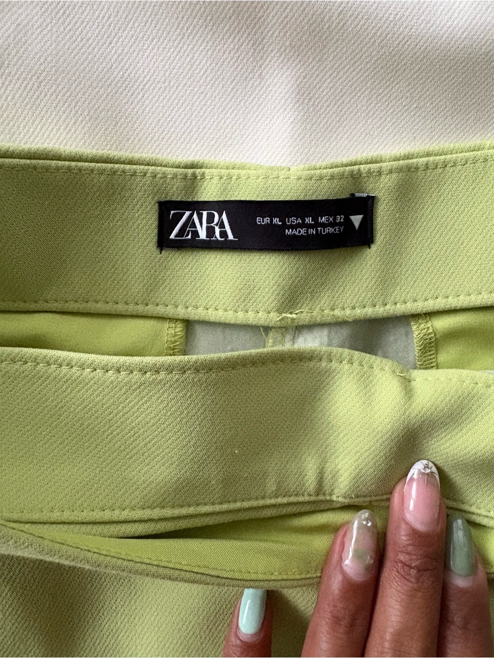 Zara Wrap Skort (Lime Green or White) - Picture 8 of 9